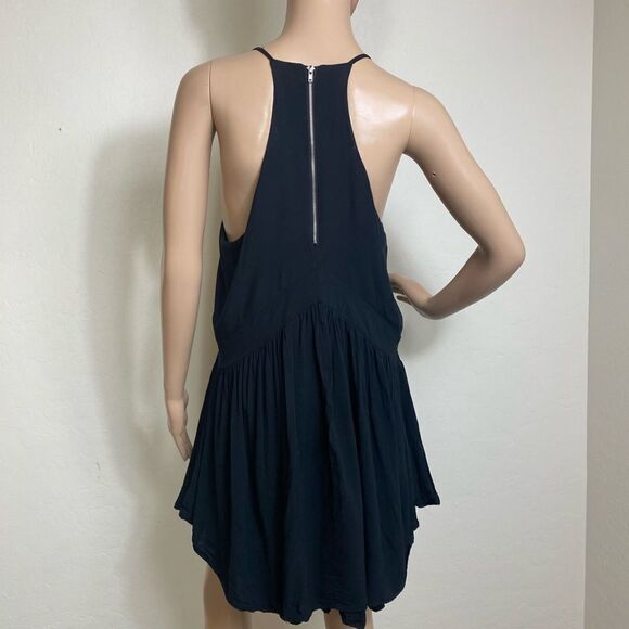 Romeo & Juliet couture M summer dress with racer back sleeveless black - Picture 2 of 6